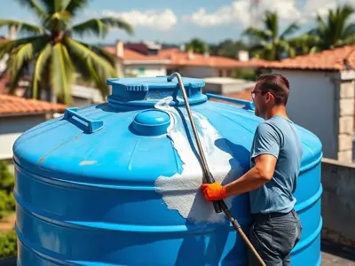 Limpeza de Caixa d'Água